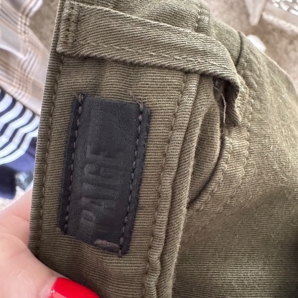 PAIGE Green Soft Jimmy Jimmy Skinny Jeans - Picture 2 of 7